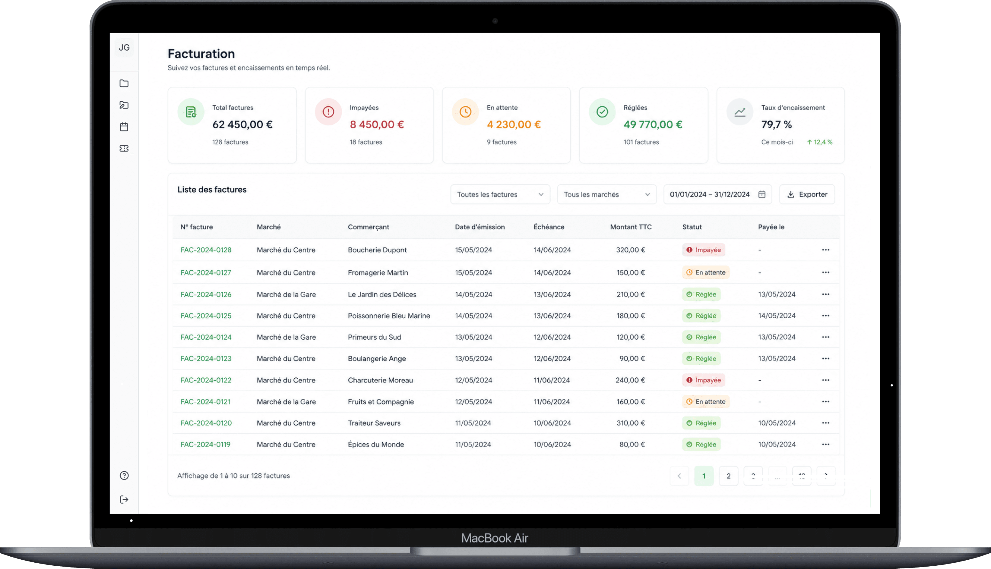 Gestion comptable régie