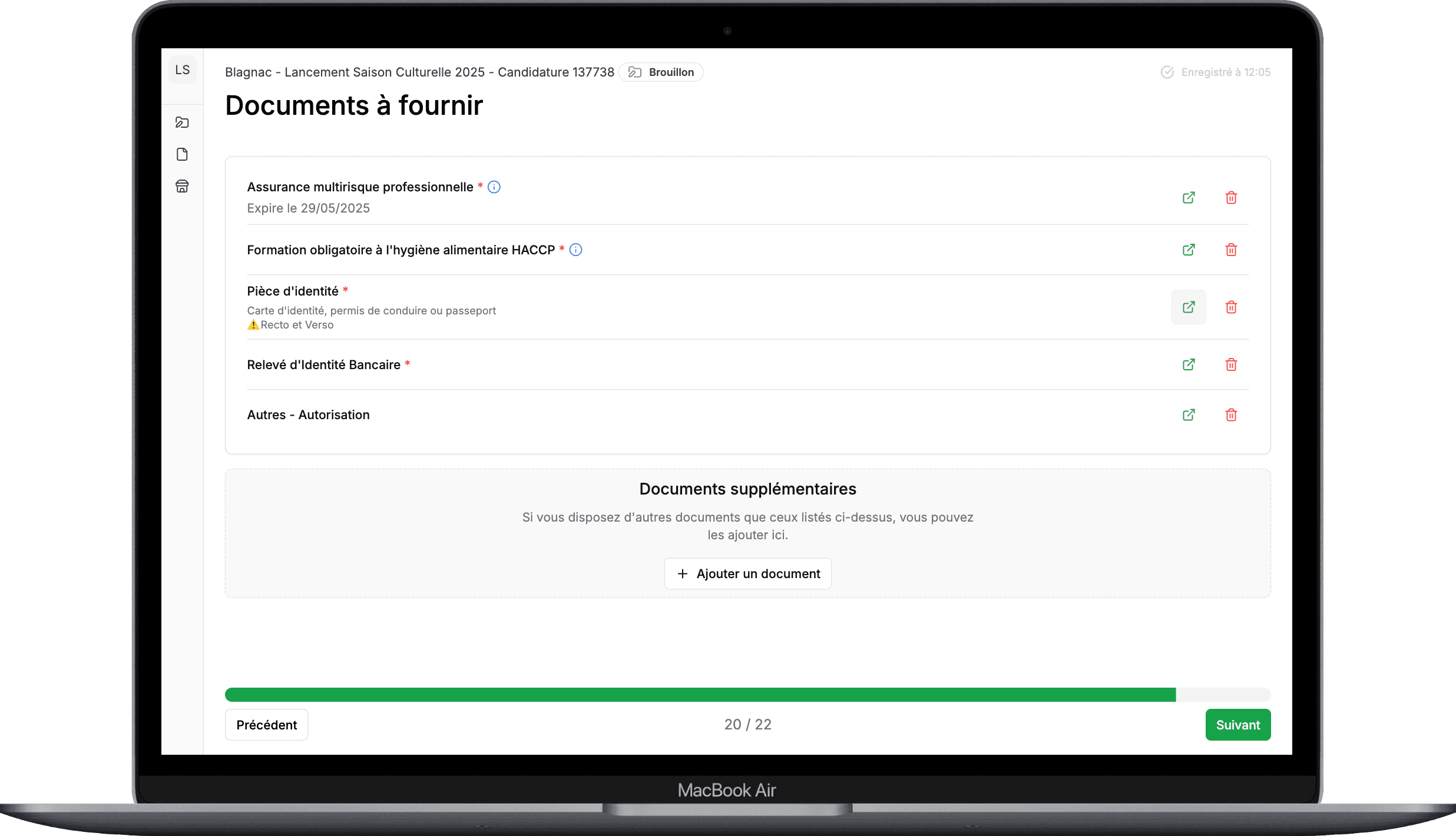 Candidatez en ligne en 5 minutes