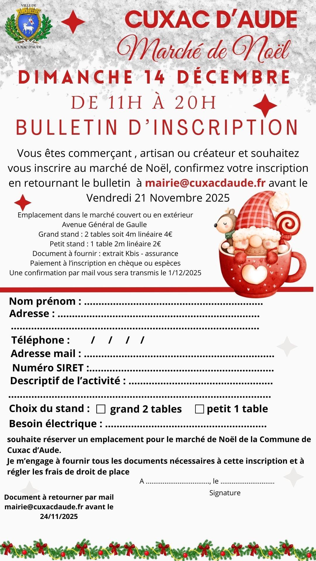 Marché de Noël